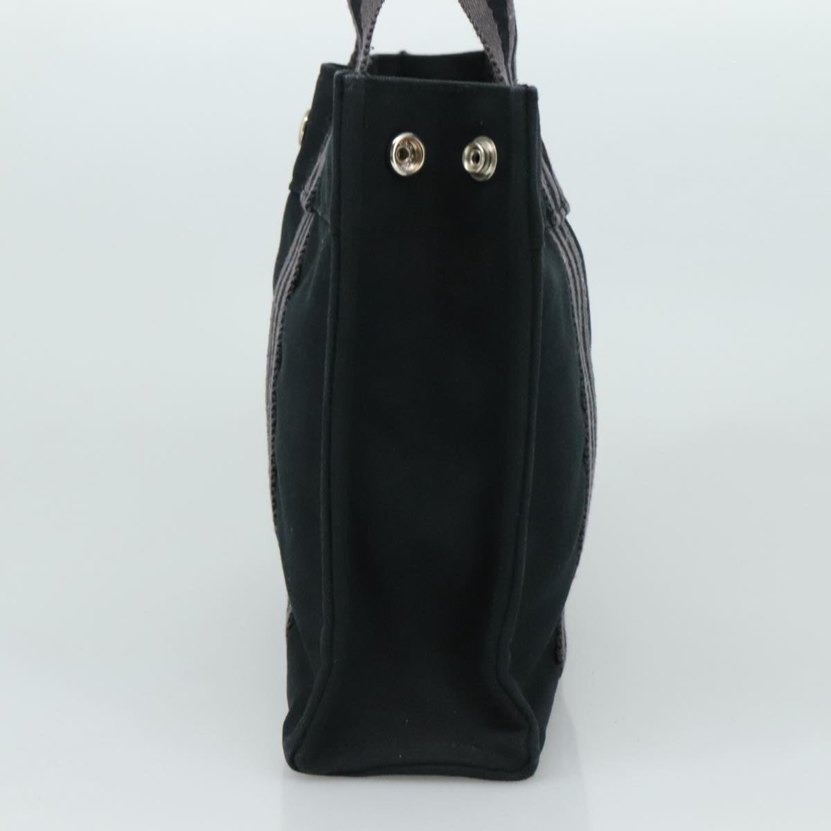 Hermès Fourre Tout Black Canvas Tote Bag (Pre-Owned)