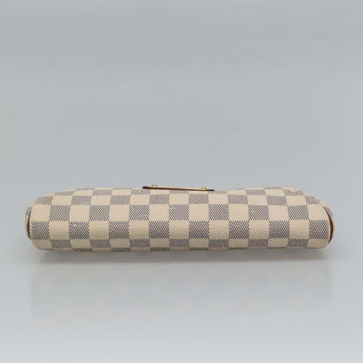 Louis Vuitton Eva White Canvas Shoulder Bag (Pre-Owned)