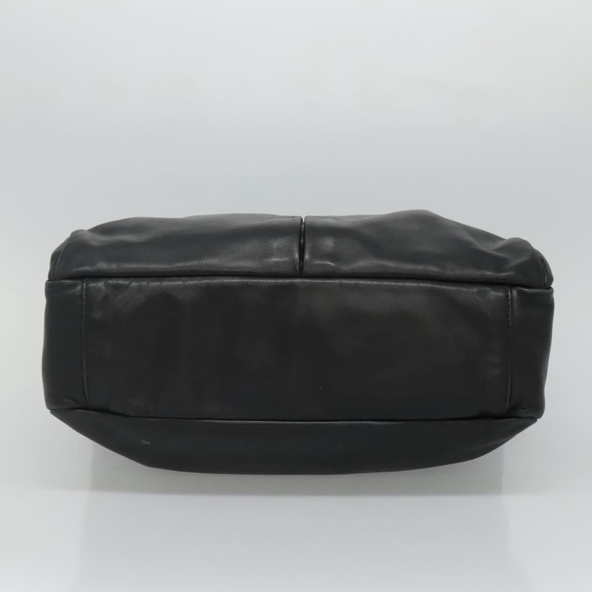 Prada Black Leather Tote Bag (Pre-Owned)