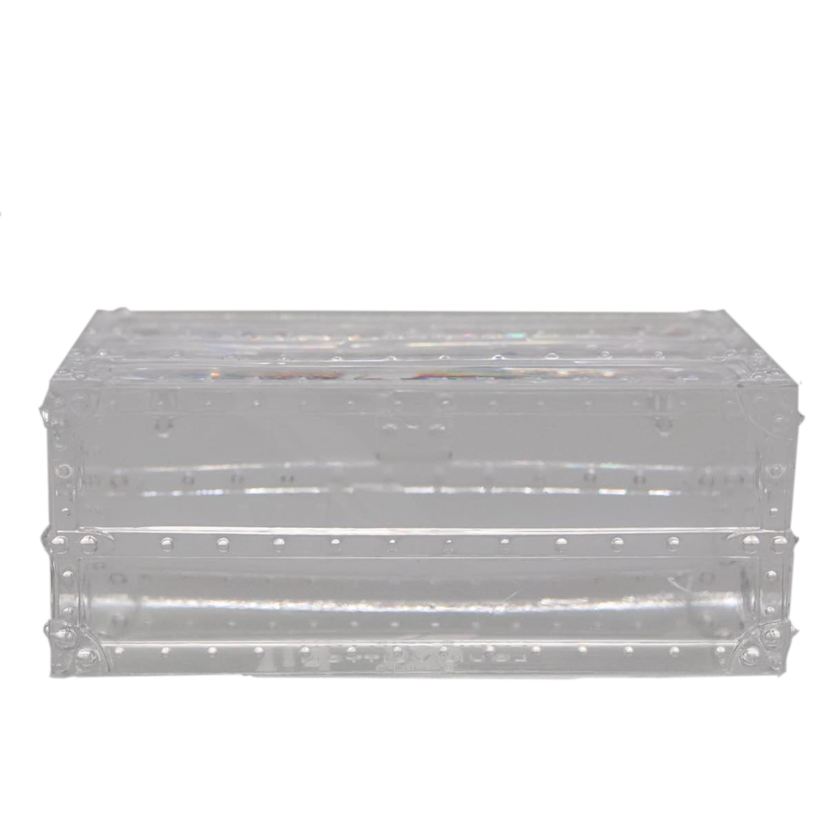 Louis Vuitton Paperweight Transparent Glass Wallet (Pre-Owned)