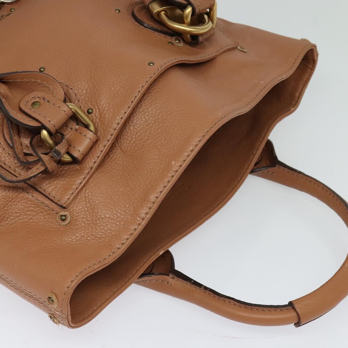Chloé Paddington Brown Leather Handbag (Pre-Owned)