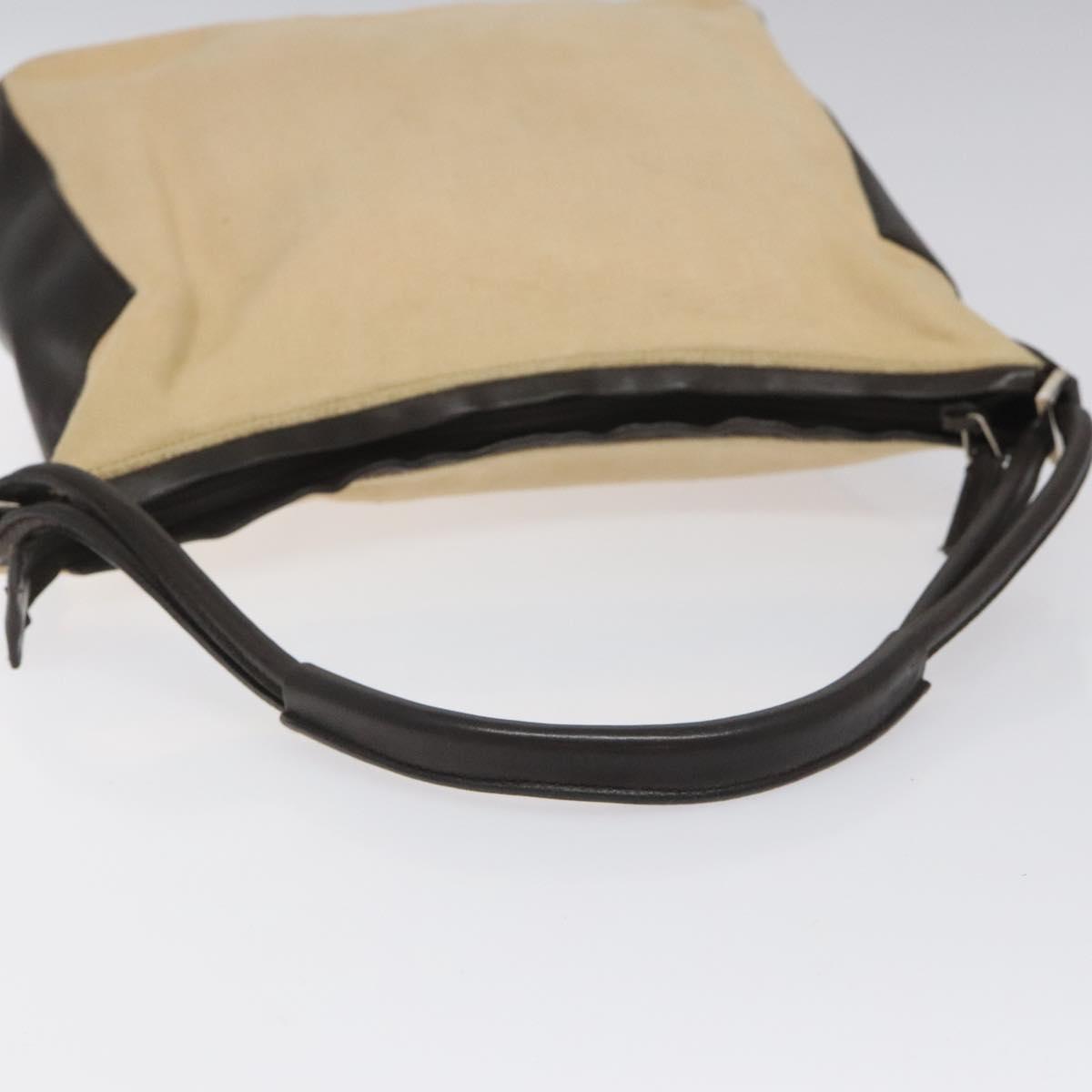 Gucci Beige Canvas Tote Bag (Pre-Owned)