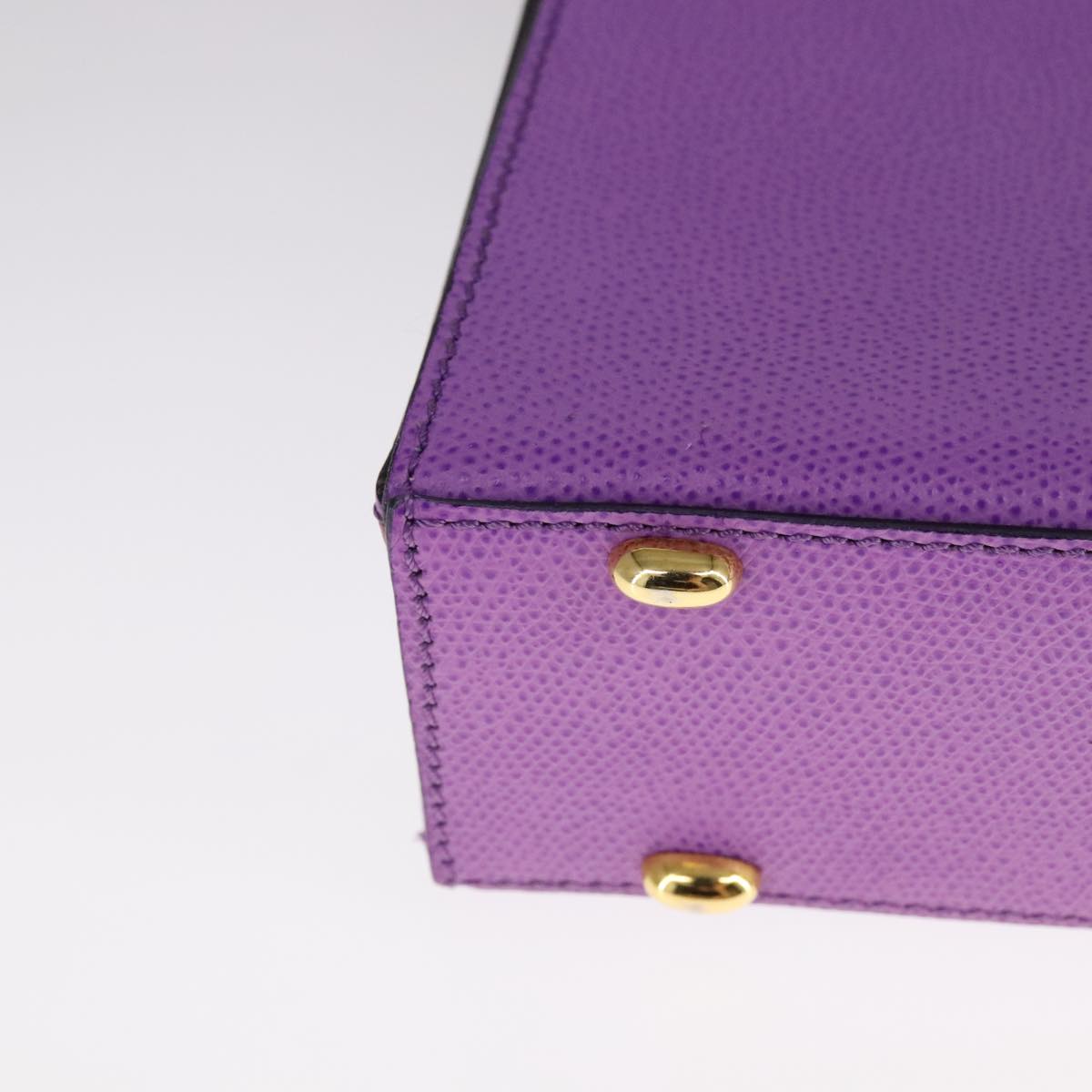 Céline Purple Leather Shoulder Bag (Pre-Owned)