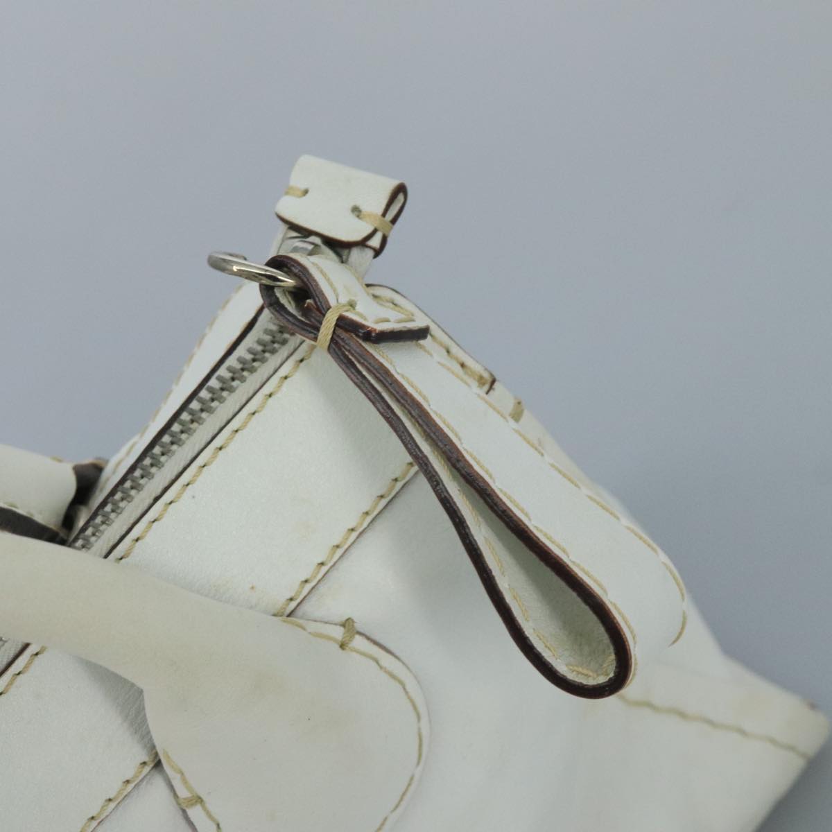 Chloé Edith White Leather Handbag (Pre-Owned)
