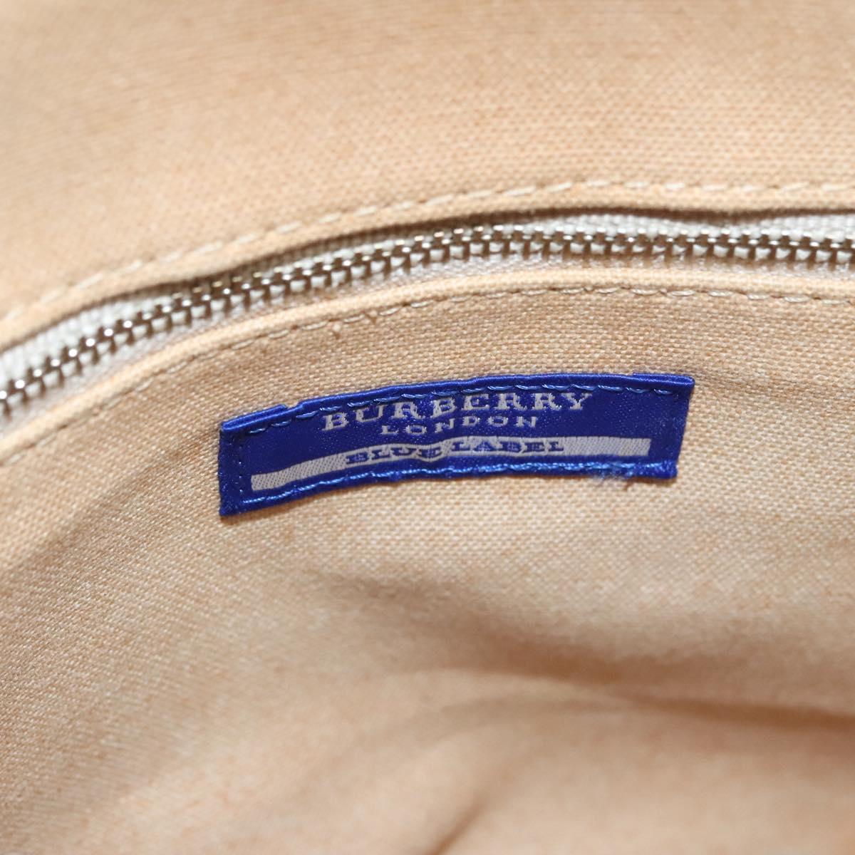 Burberry Blue Label Black Canvas Handbag (Pre-Owned)