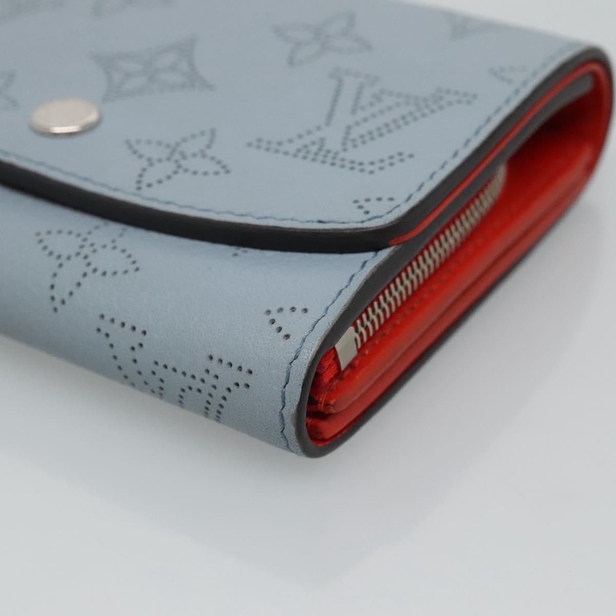 Louis Vuitton Iris Blue Leather Wallet (Pre-Owned)