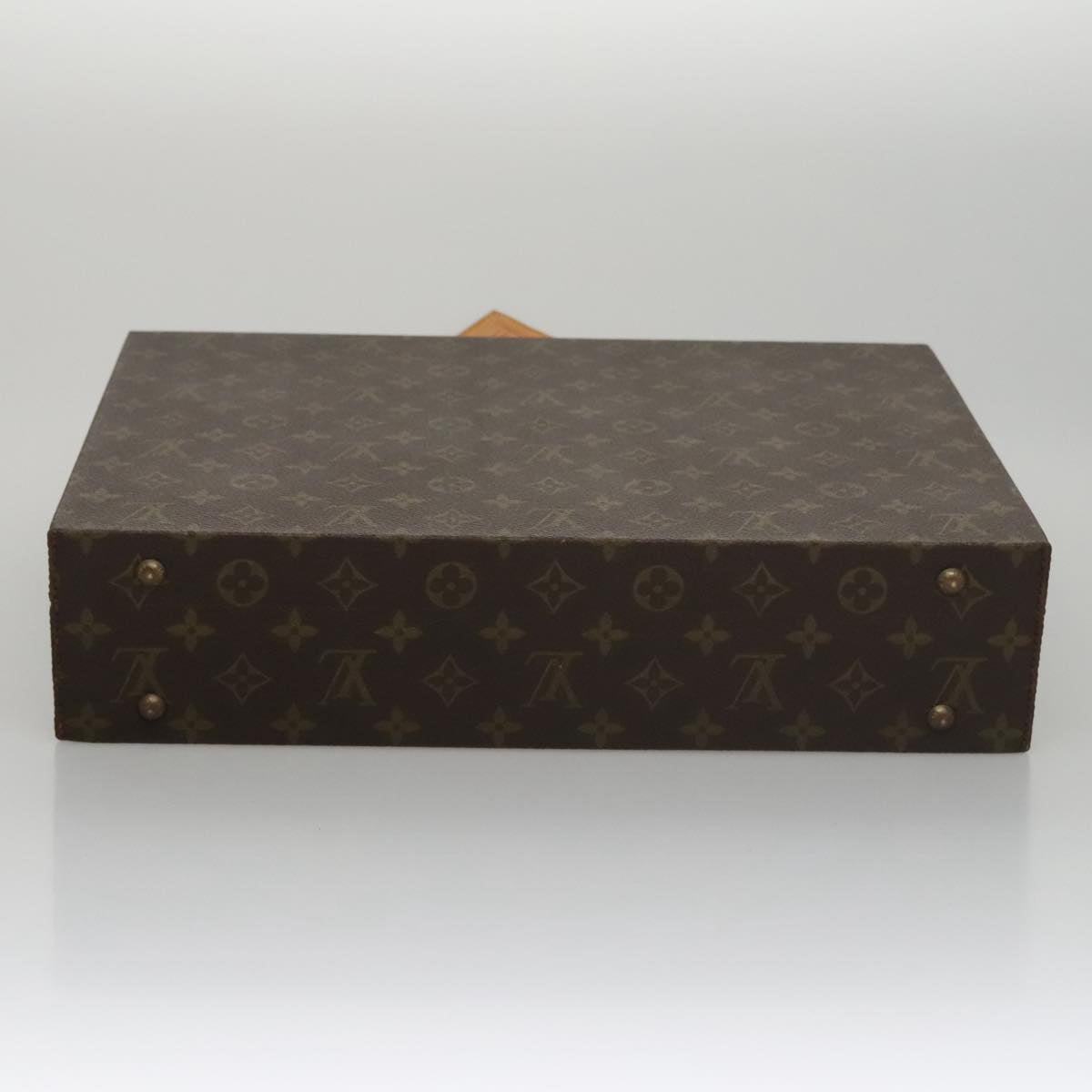 Louis Vuitton President Brown Canvas Briefcase Bag (Pre-Owned)