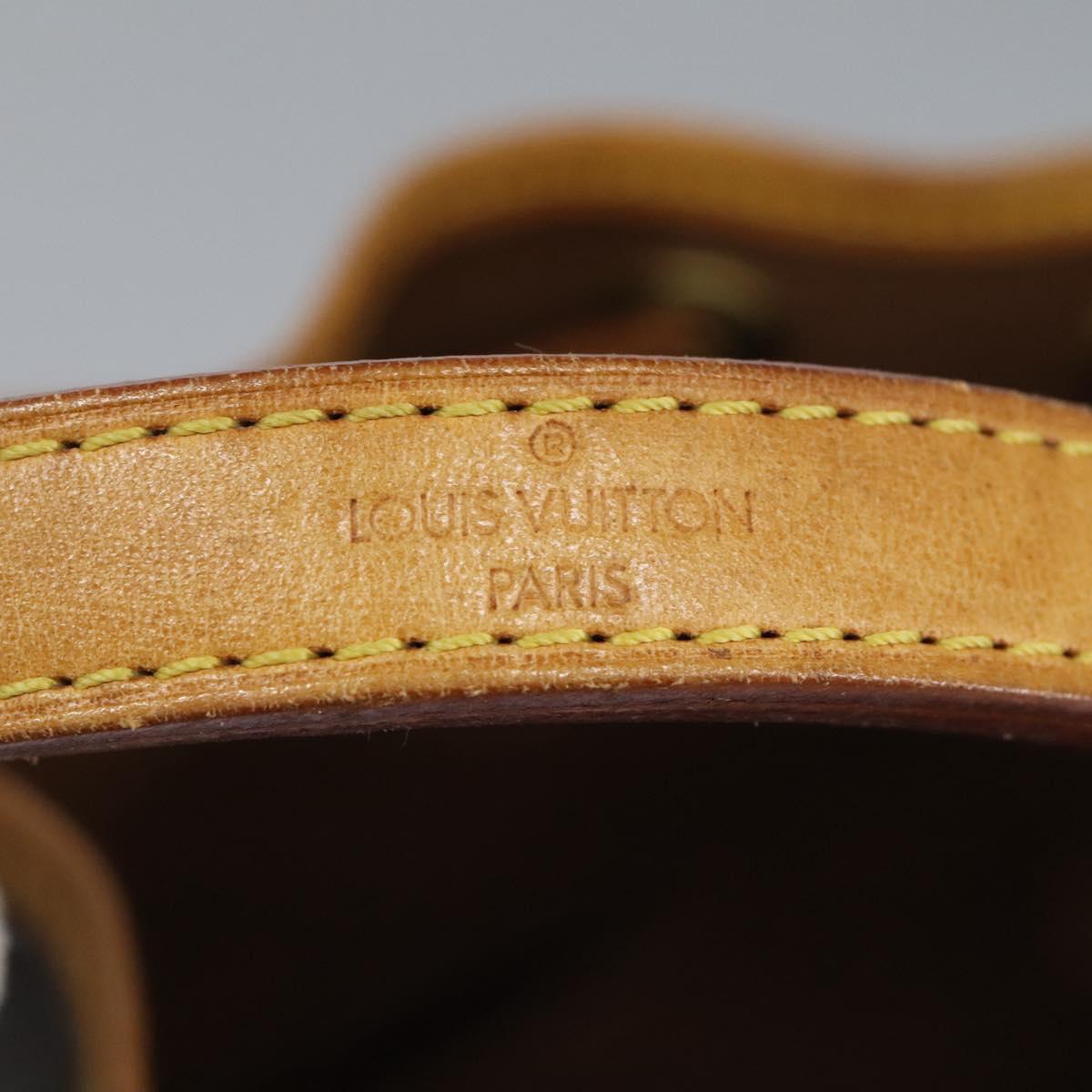 Louis Vuitton Noe Brown Canvas Handbag (Pre-Owned)