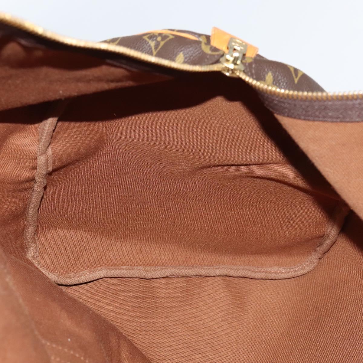 Louis Vuitton Keepall 55 Brown Canvas Travel Bag (Pre-Owned)