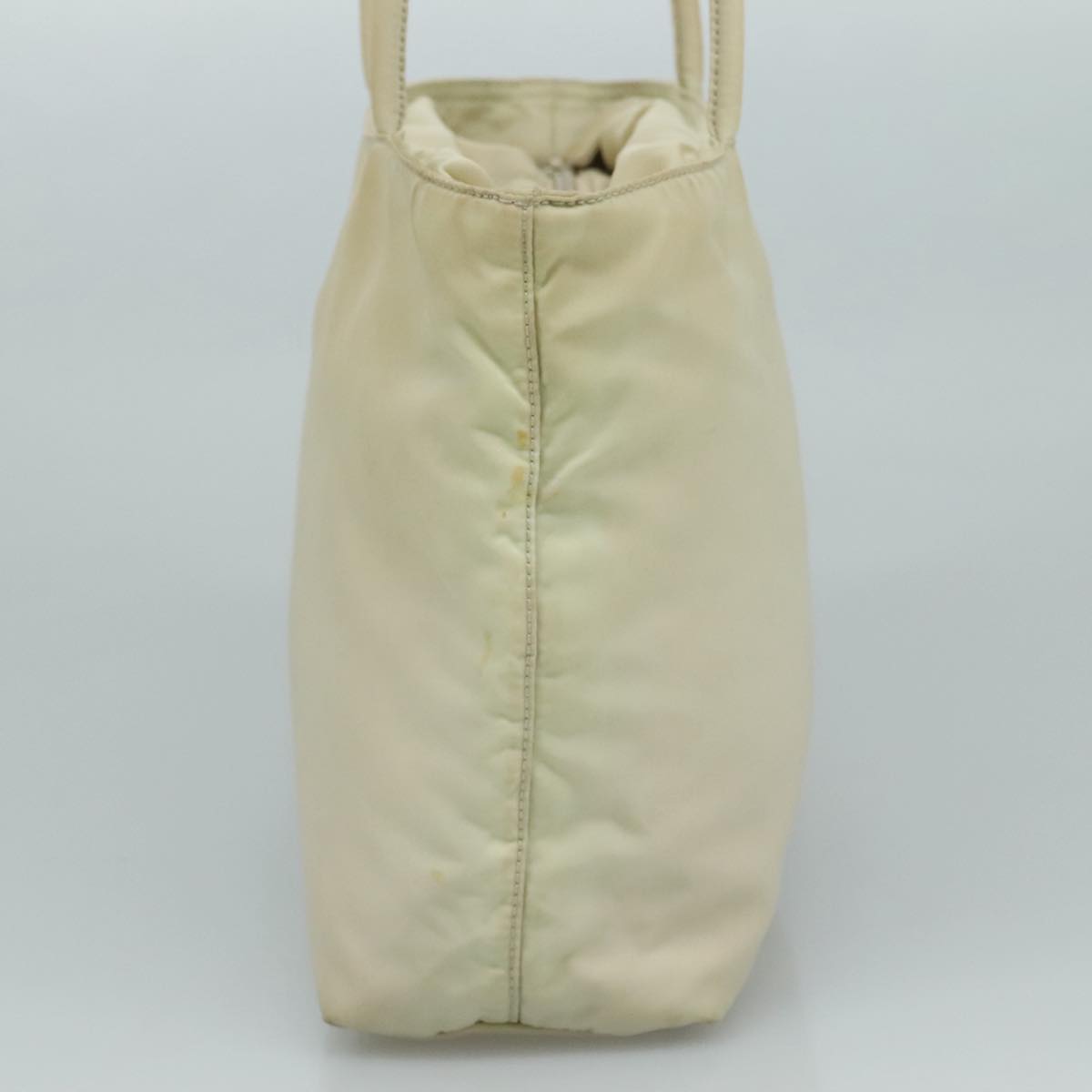 Prada Re-Nylon Beige Synthetic Tote Bag (Pre-Owned)
