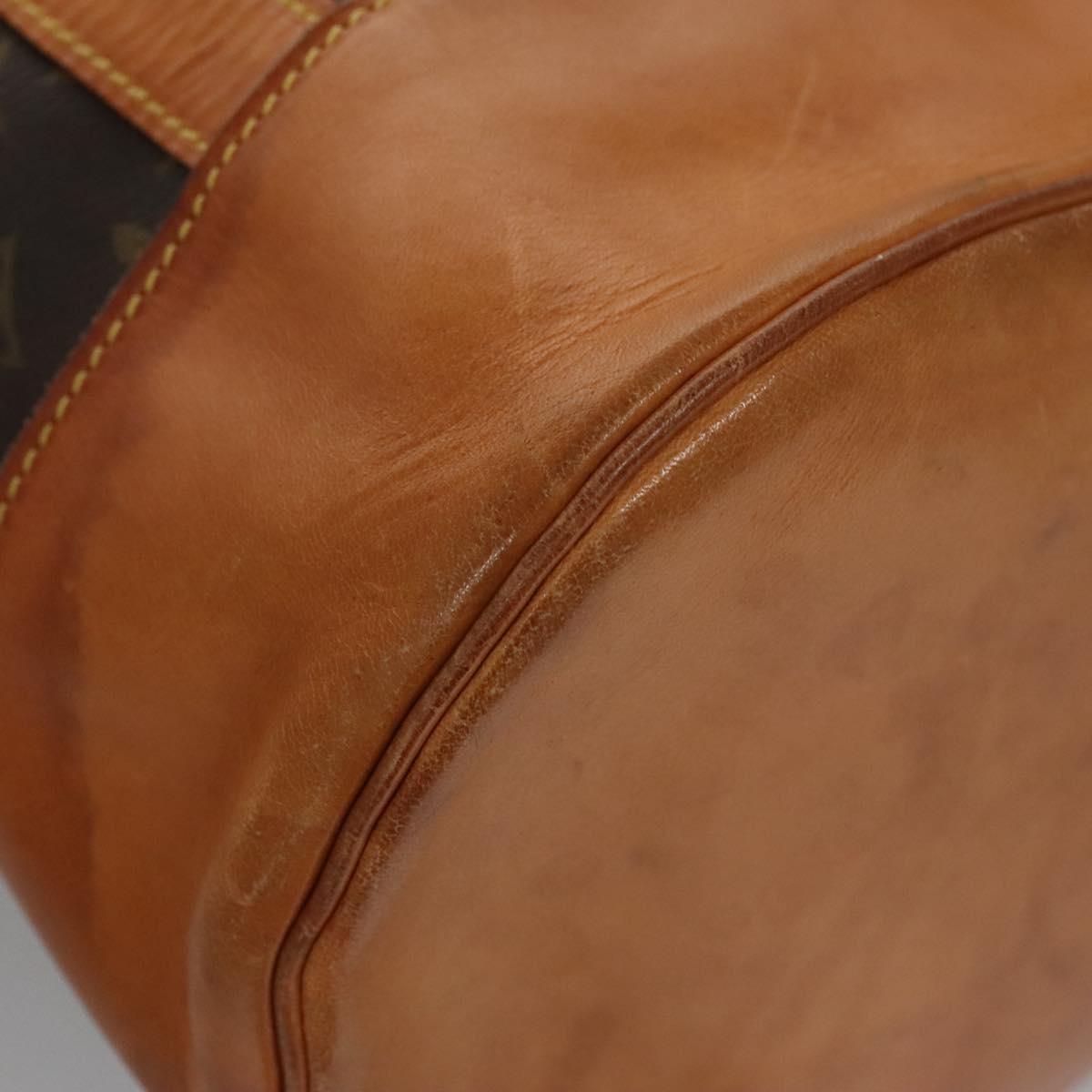 Louis Vuitton Randonnée Brown Canvas Shoulder Bag (Pre-Owned)