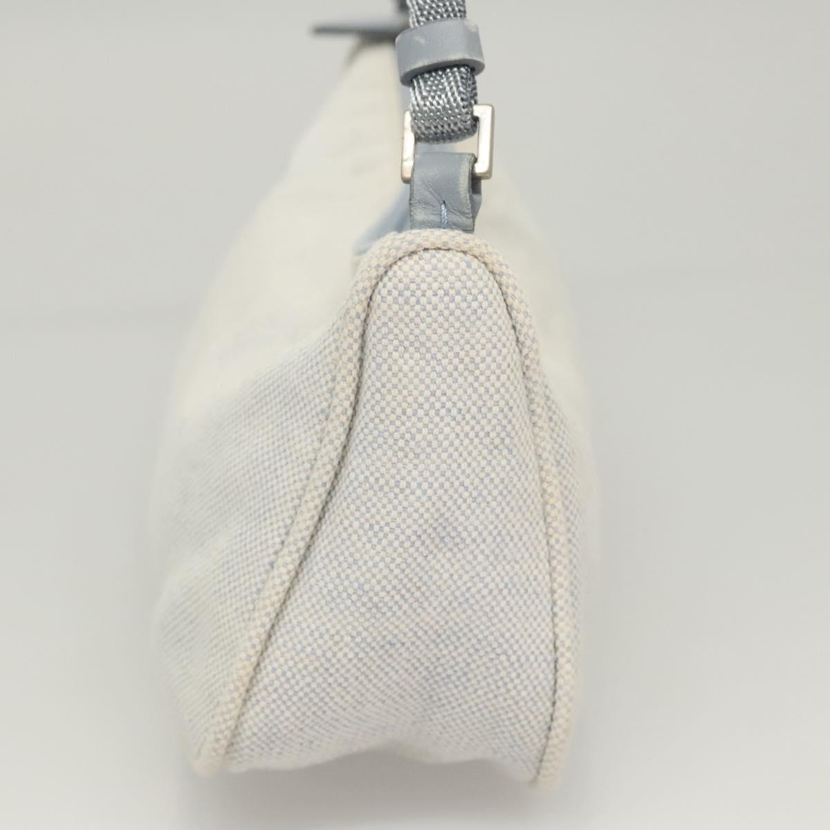 Prada Sports Blue Canvas Clutch Bag (Pre-Owned)