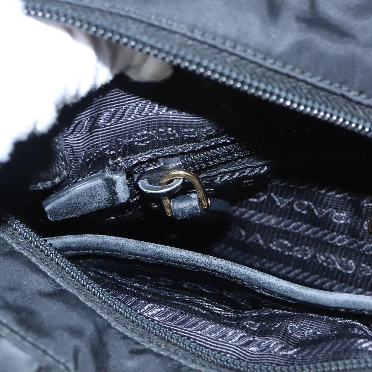 Prada Tessuto Black Synthetic Handbag (Pre-Owned)