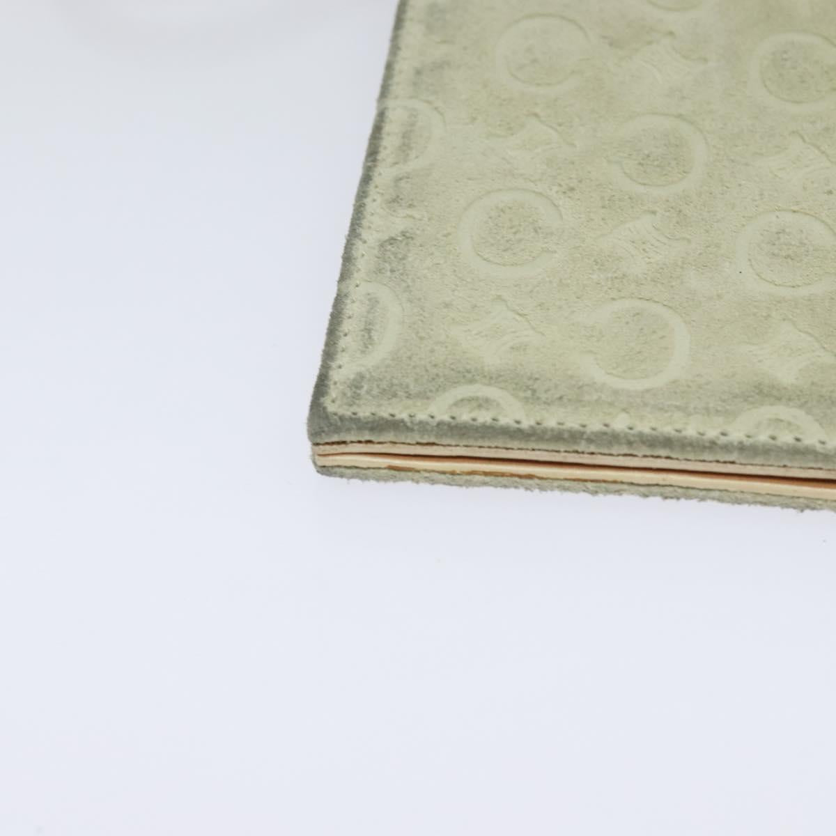 Céline Macadam Grey Suede Wallet (Pre-Owned)