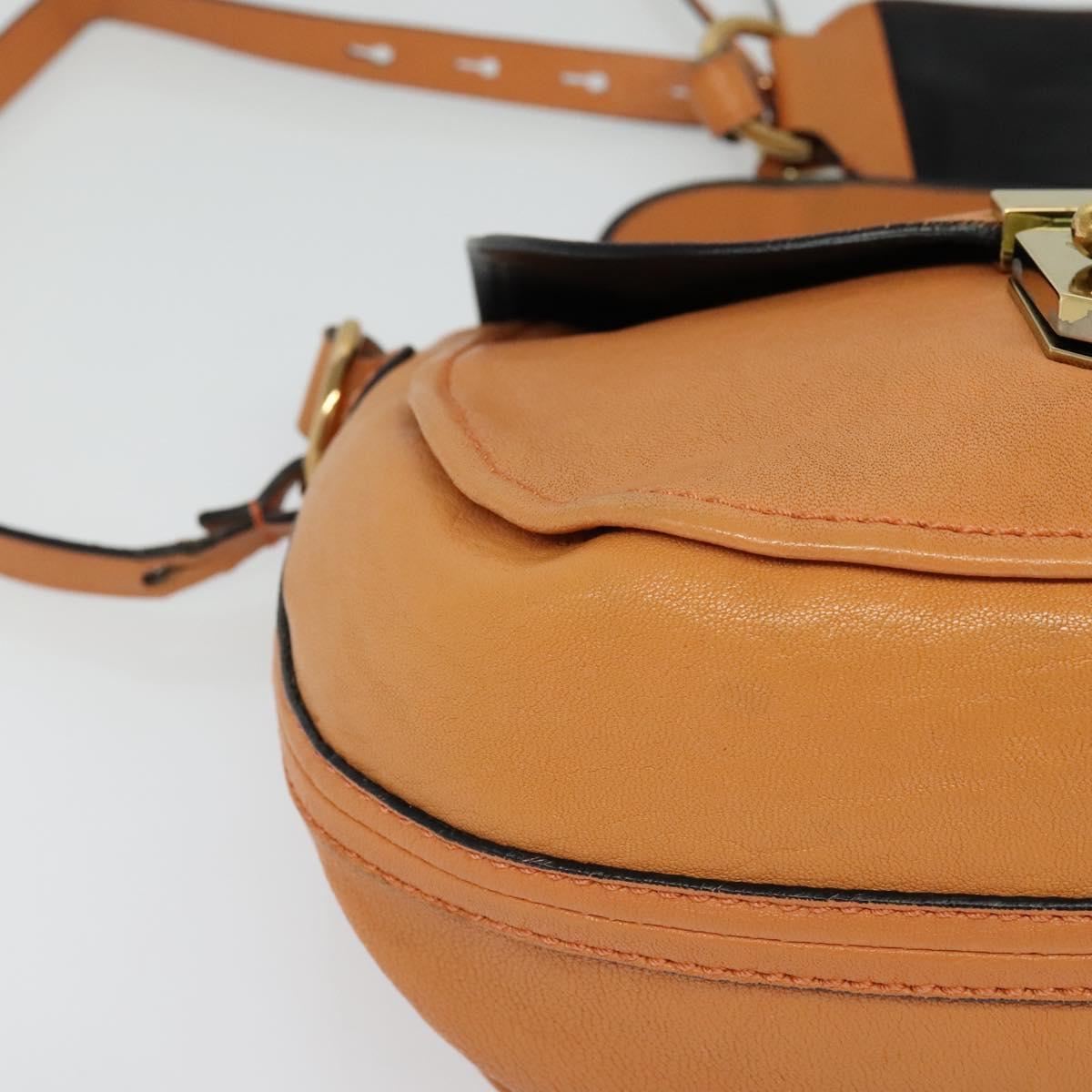 Chloé Elsie Beige Leather Shoulder Bag (Pre-Owned)