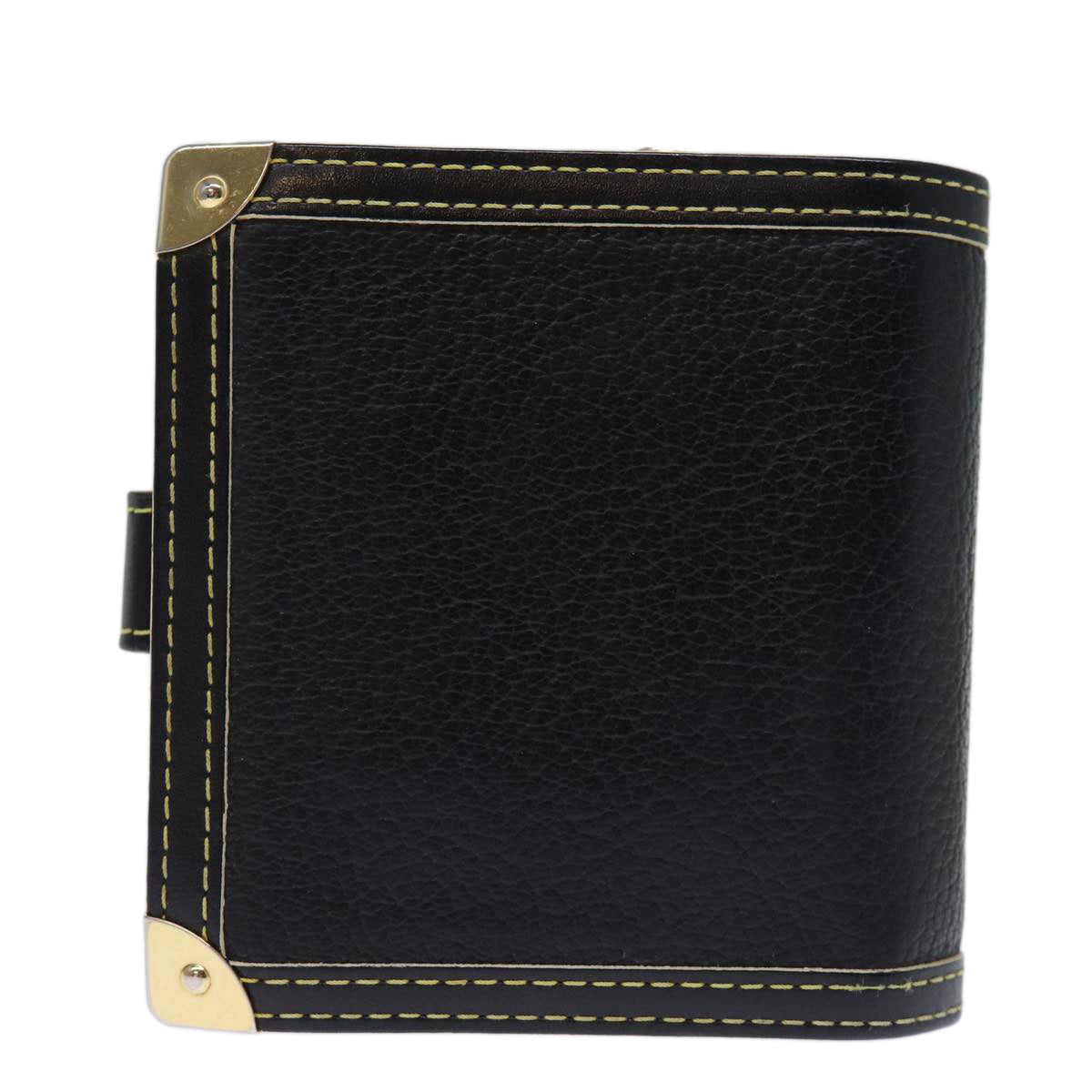 Louis Vuitton Suhari Black Leather Wallet (Pre-Owned)