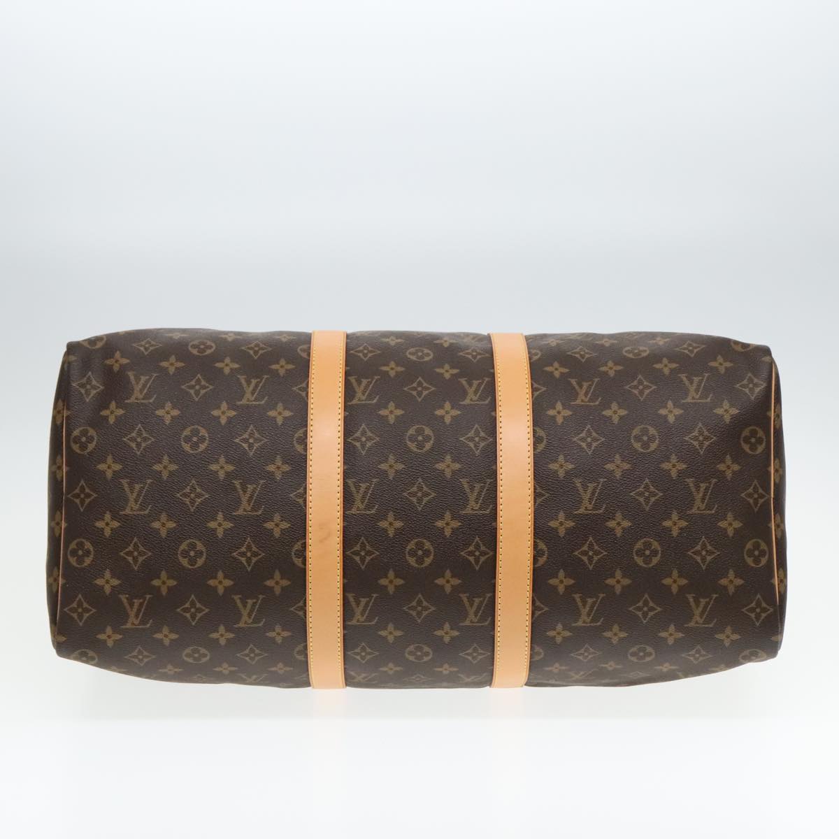 Louis Vuitton Keepall 50 Brown Canvas Travel Bag (Pre-Owned)