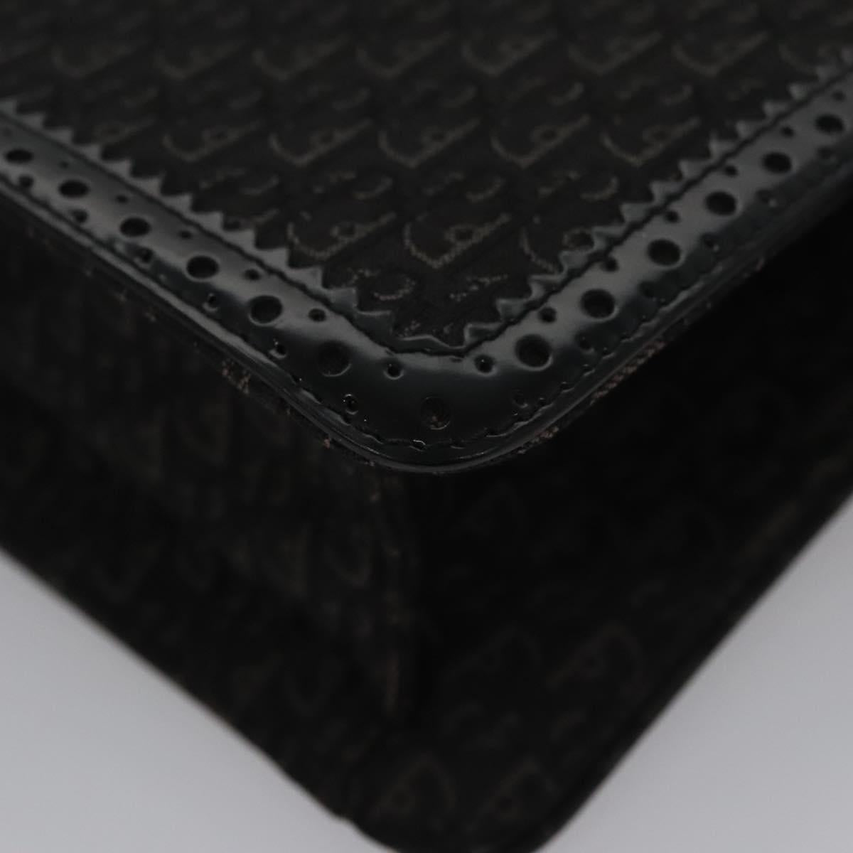 Dior Trotter Black Canvas Shoulder Bag (Pre-Owned)