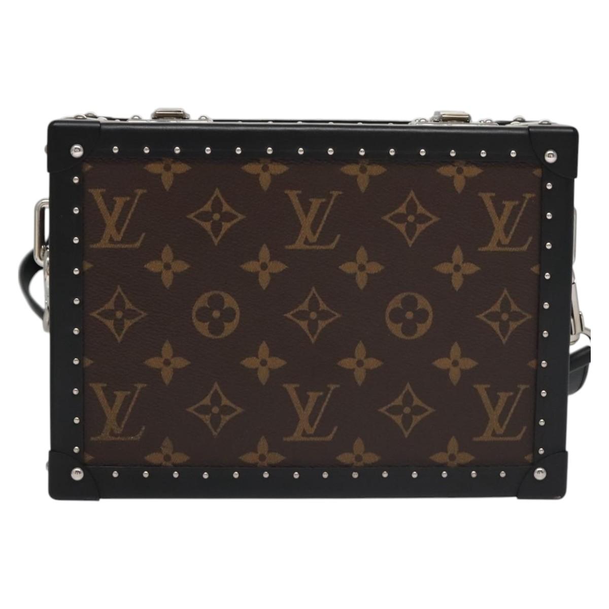 Louis Vuitton Macassar Brown Canvas Clutch Bag (Pre-Owned)