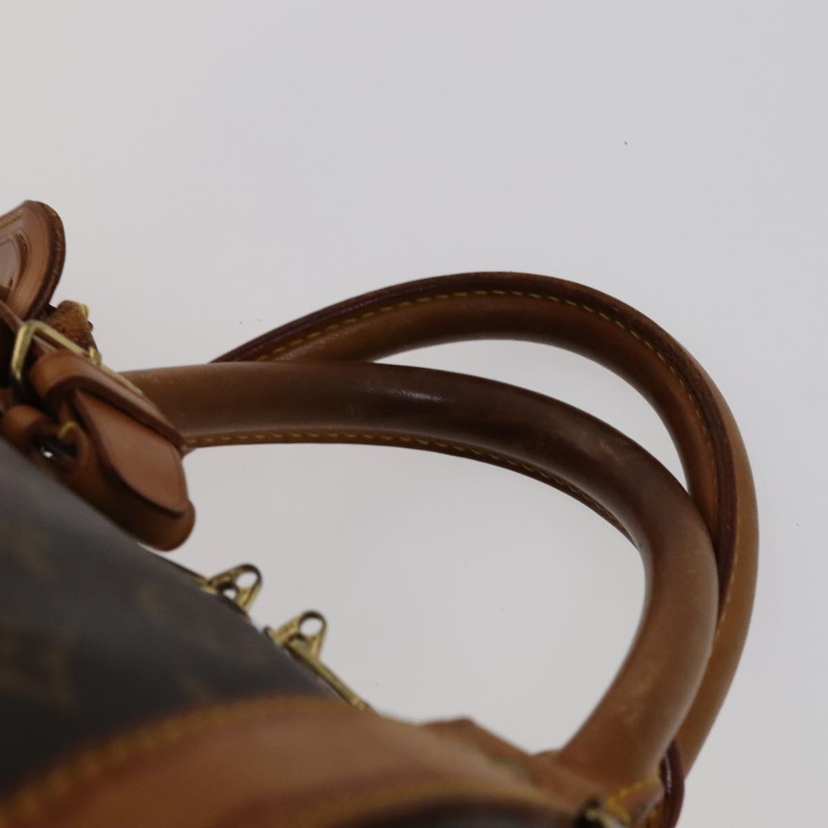 Louis Vuitton Keepall 55 Brown Canvas Travel Bag (Pre-Owned)