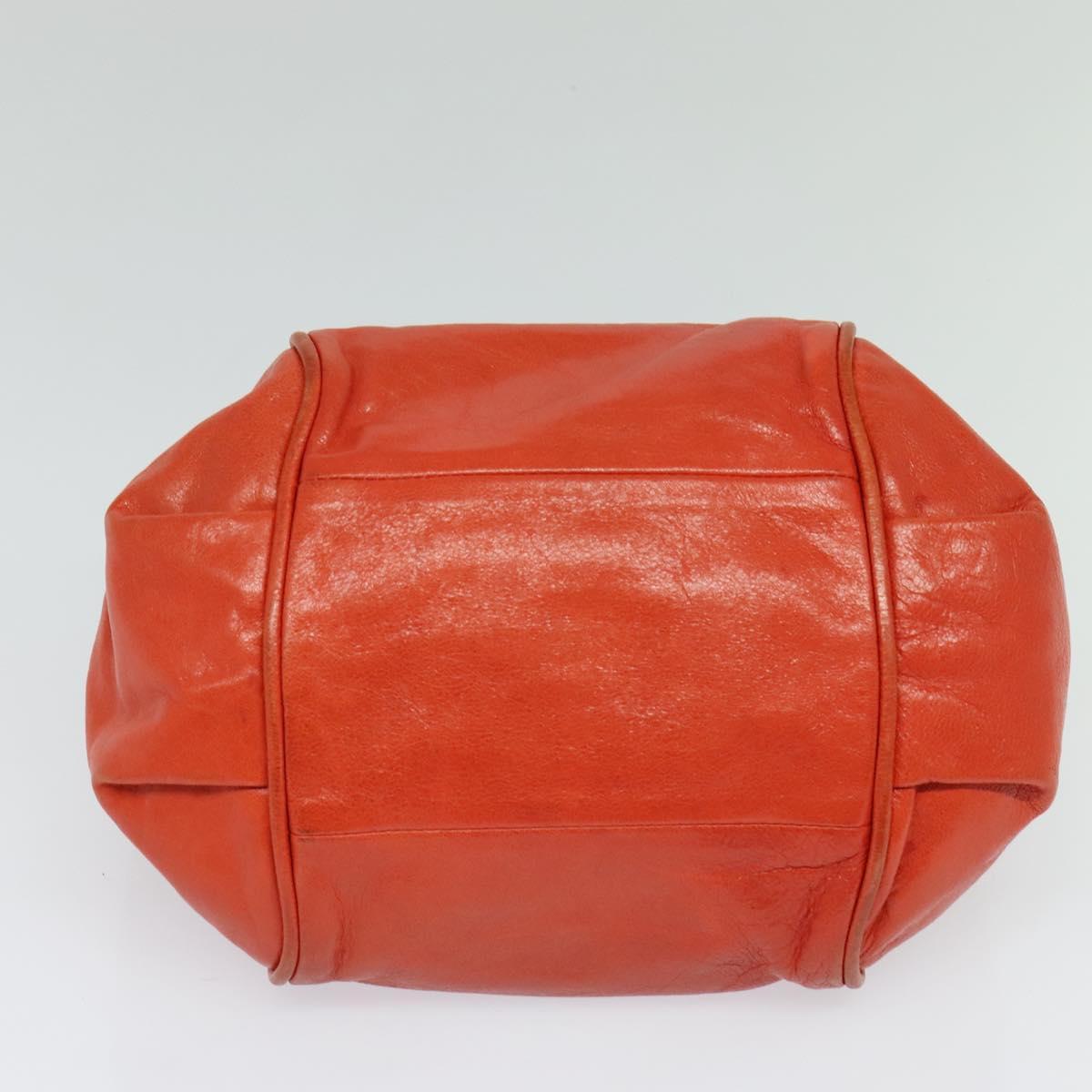 Chloé Ethel Orange Leather Handbag (Pre-Owned)