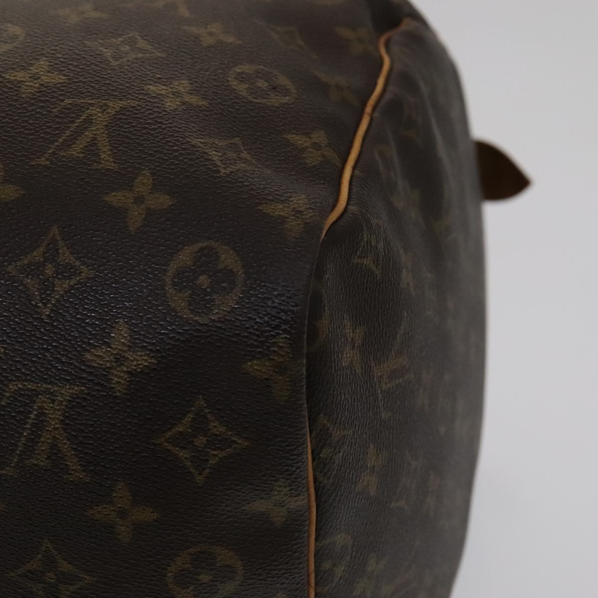 Louis Vuitton Keepall 60 Brown Canvas Travel Bag (Pre-Owned)