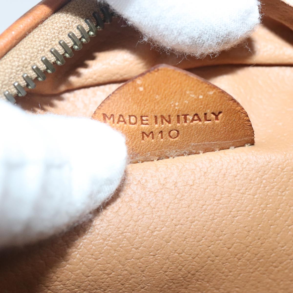 Céline Brown Canvas Shoulder Bag (Pre-Owned)