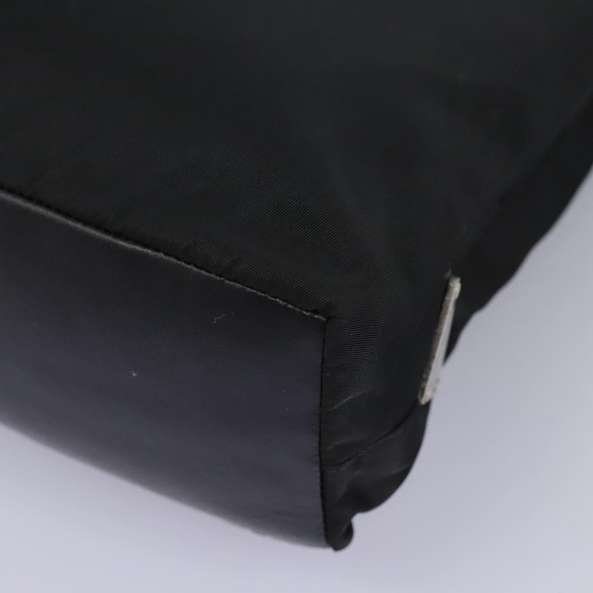 Prada Re-Nylon Black Synthetic Tote Bag (Pre-Owned)