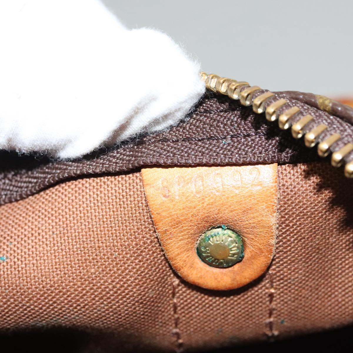 Louis Vuitton Keepall 45 Brown Canvas Travel Bag (Pre-Owned)
