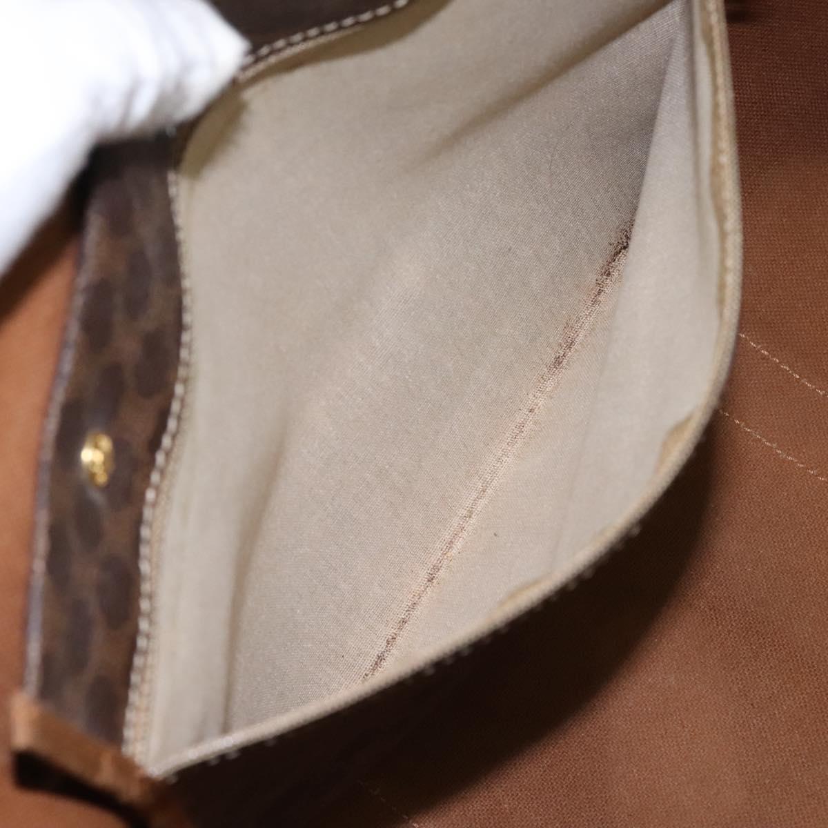 Céline Boston Brown Canvas Travel Bag (Pre-Owned)