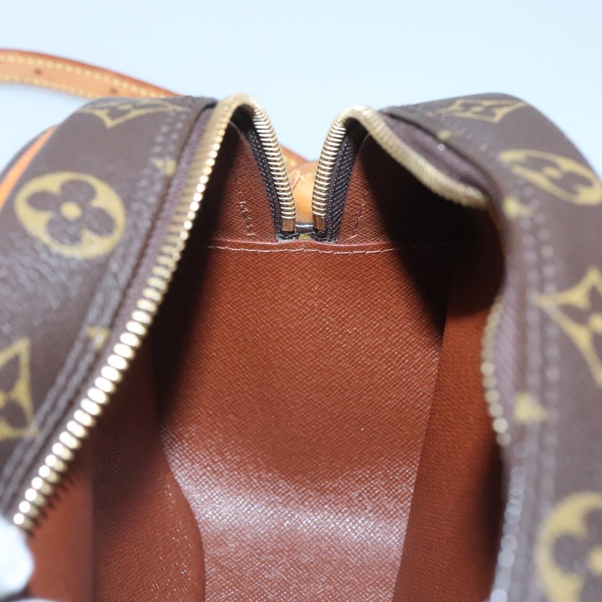 Louis Vuitton Blois Brown Canvas Shoulder Bag (Pre-Owned)