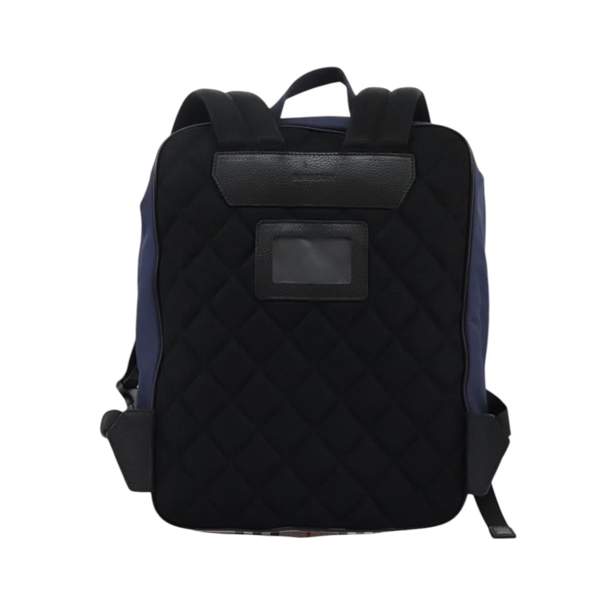 Burberry Nova Check Multicolour Synthetic Backpack Bag (Pre-Owned)