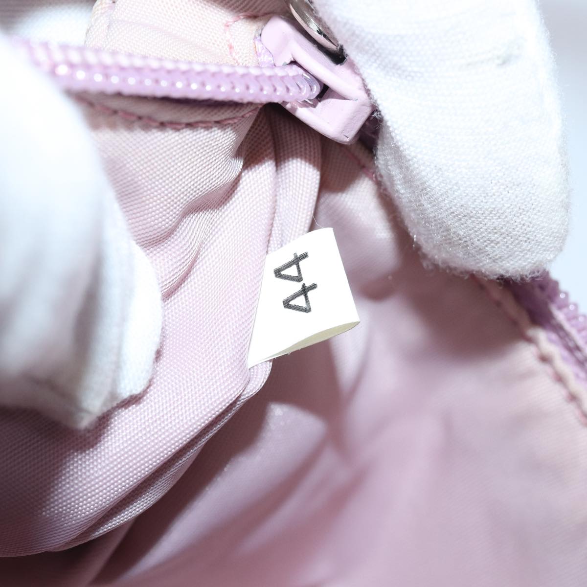 Prada Tessuto Pink Synthetic Handbag (Pre-Owned)