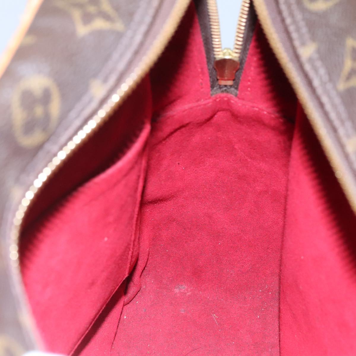 Louis Vuitton Excentri Cité Brown Canvas Handbag (Pre-Owned)