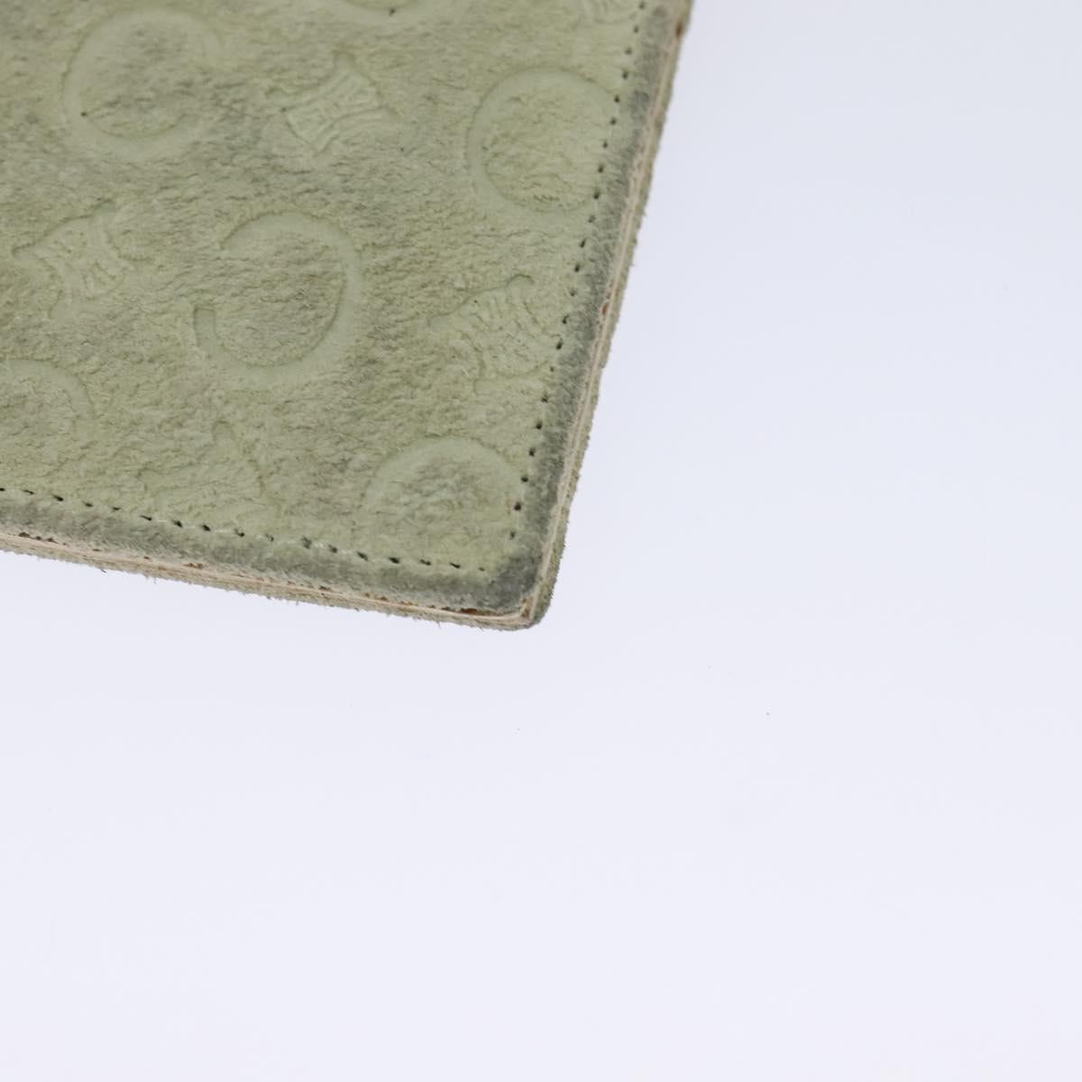Céline Macadam Grey Suede Wallet (Pre-Owned)