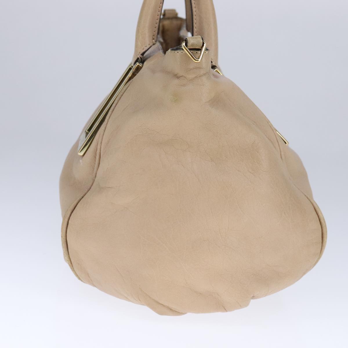 Chloé Ethel Beige Leather Handbag (Pre-Owned)