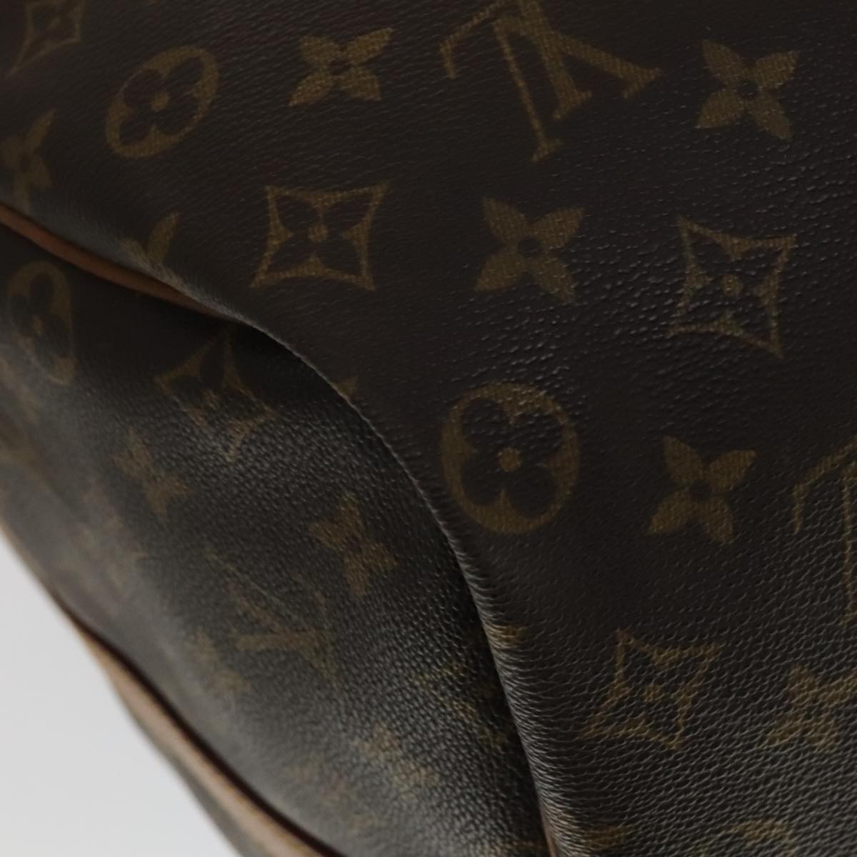 Louis Vuitton Keepall Bandoulière 60 Brown Canvas Travel Bag (Pre-Owned)