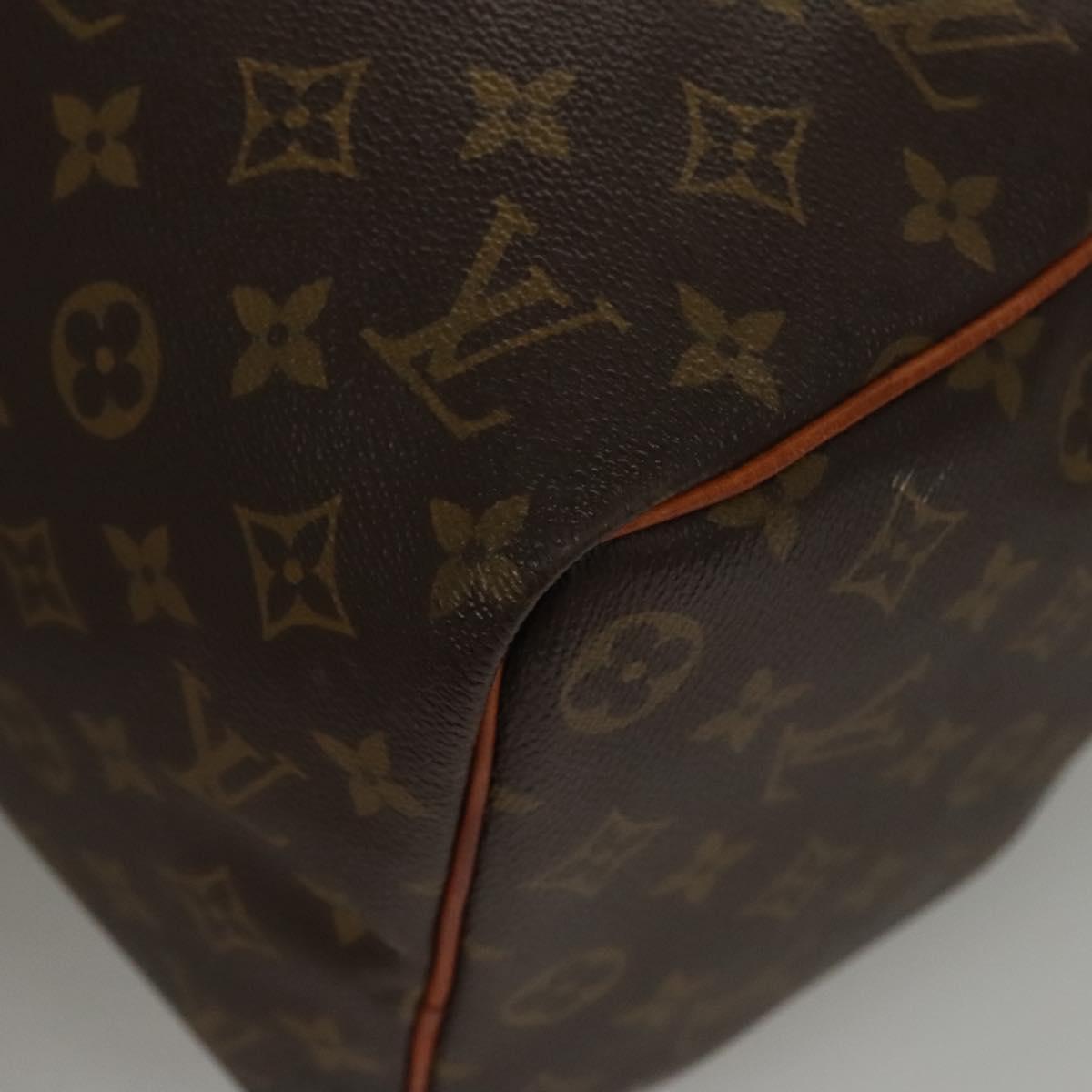 Louis Vuitton Keepall 45 Brown Canvas Travel Bag (Pre-Owned)