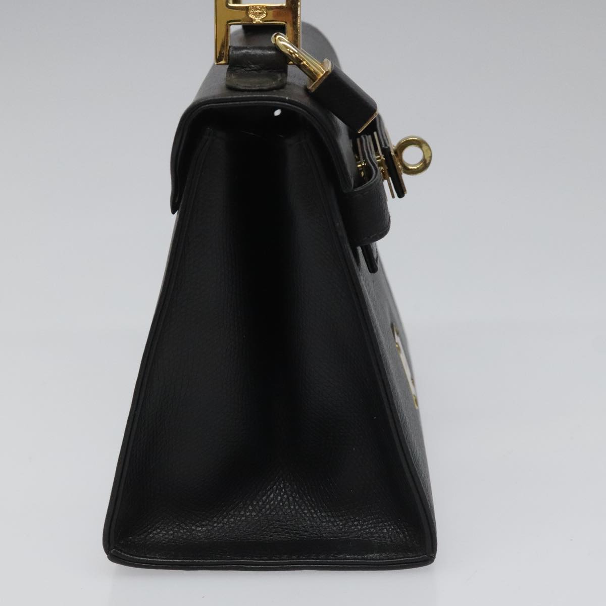 MCM Black Leather Handbag (Pre-Owned)
