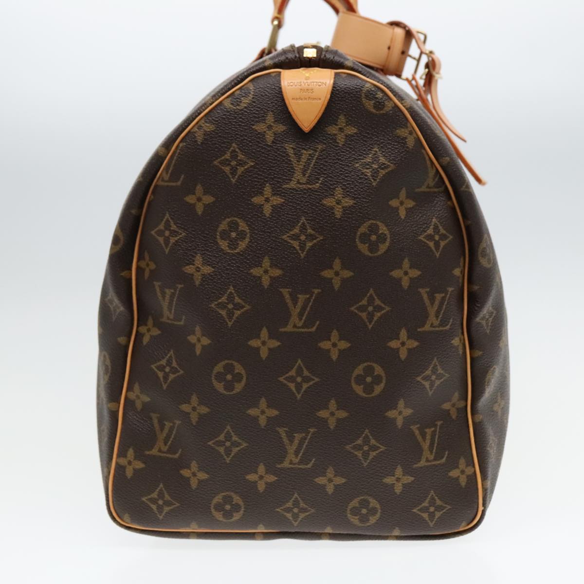 Louis Vuitton Keepall 50 Brown Canvas Travel Bag (Pre-Owned)