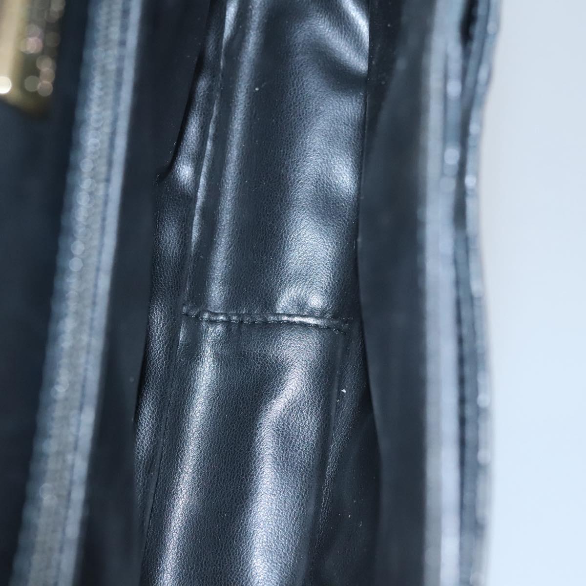 Bally Black Leather Shoulder Bag (Pre-Owned)