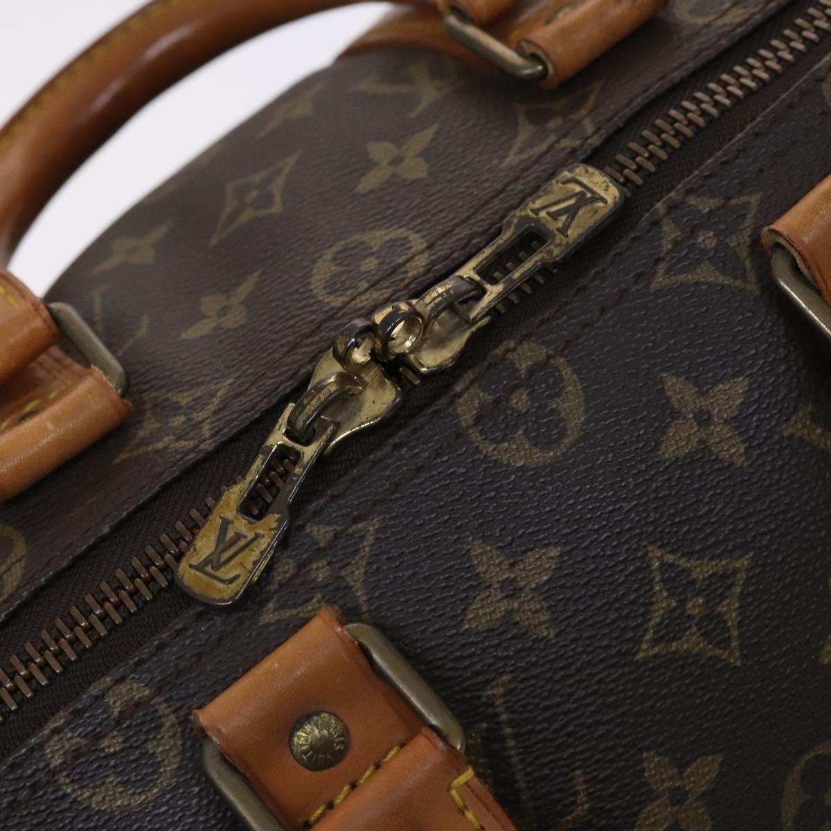 Louis Vuitton Keepall 45 Brown Canvas Travel Bag (Pre-Owned)
