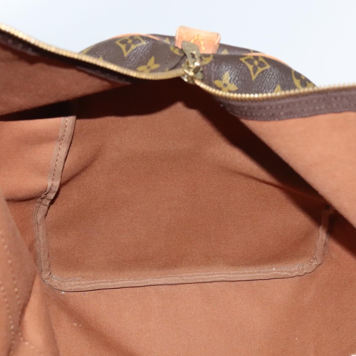Louis Vuitton Keepall 55 Brown Canvas Travel Bag (Pre-Owned)