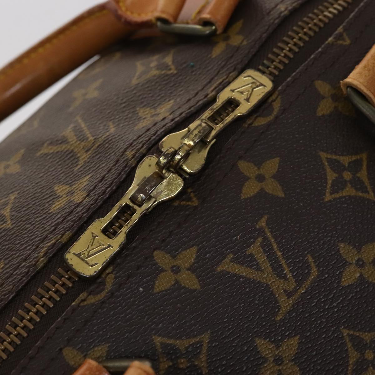 Louis Vuitton Keepall 60 Brown Canvas Travel Bag (Pre-Owned)