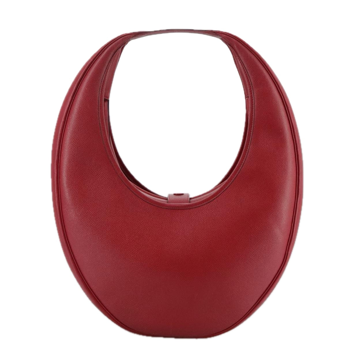 Hermès Red Leather Shoulder Bag (Pre-Owned)