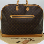 Louis Vuitton Alma Brown Canvas Travel Bag (Pre-Owned)