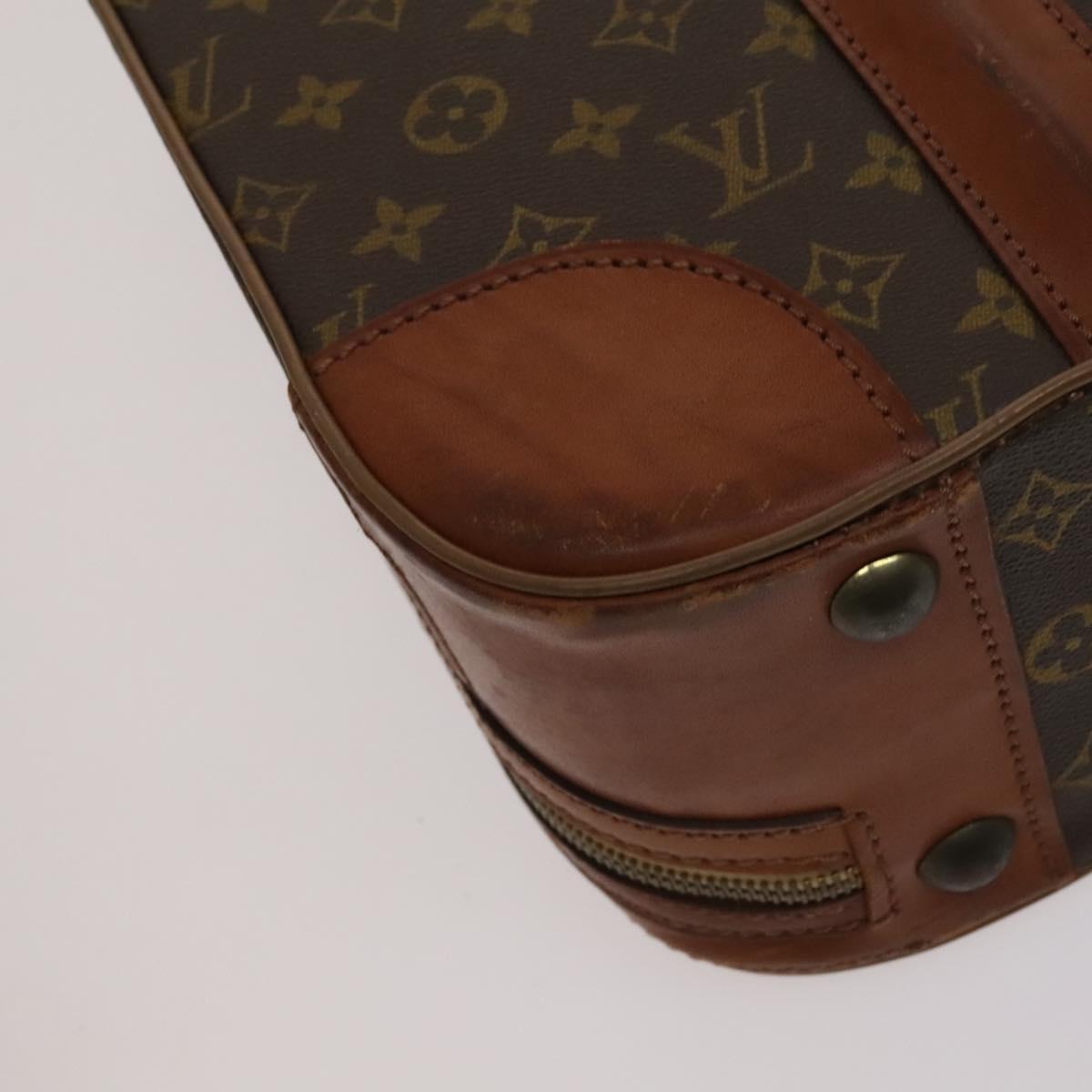 Louis Vuitton Stratos Brown Canvas Travel Bag (Pre-Owned)