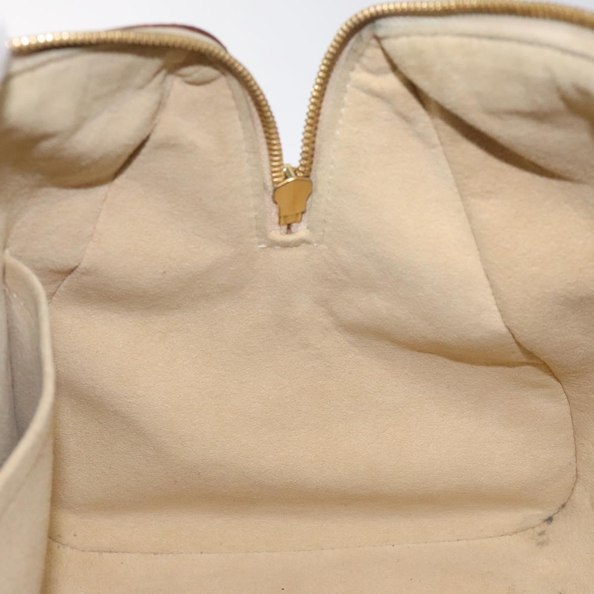 Louis Vuitton Berkeley White Canvas Handbag (Pre-Owned)