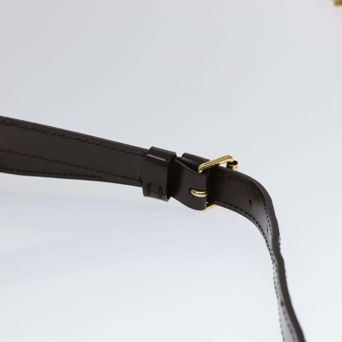 Louis Vuitton Saumur 30 Brown Canvas Shoulder Bag (Pre-Owned)