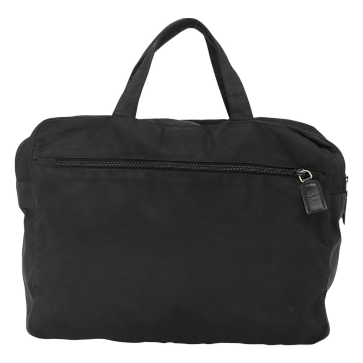 Prada Re-Nylon Black Nylon Handbag (Pre-Owned)